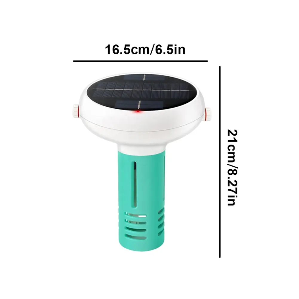 NEW 7 In 1 Tuya ZigBee Solar WiFi Intelligent Chlorin Meter Floating Swimming Pool Water Quality Tester PH ORP Temp Test Meter