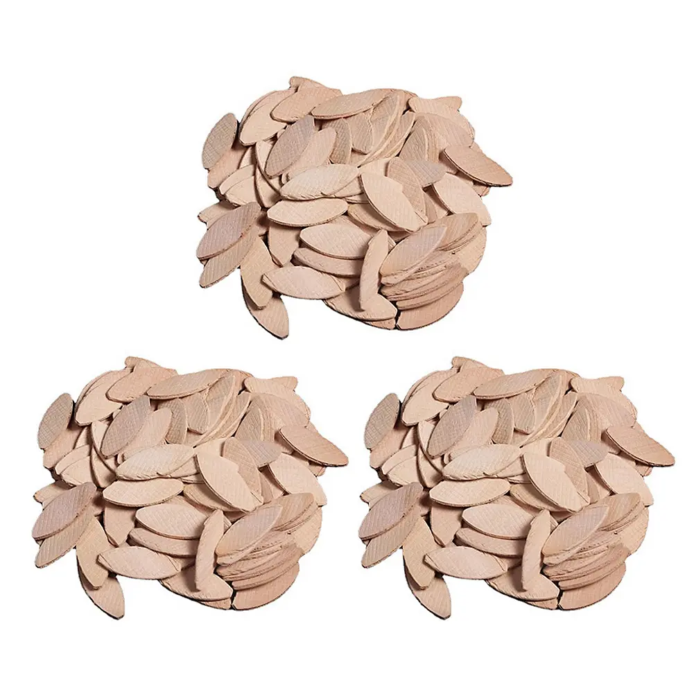 100pcs Woodworking Biscuit Jointer No. 0#/10#/20# Carpentry DIY Tenon Biscuit Wood Board Docking Tool Woodworking Accessory