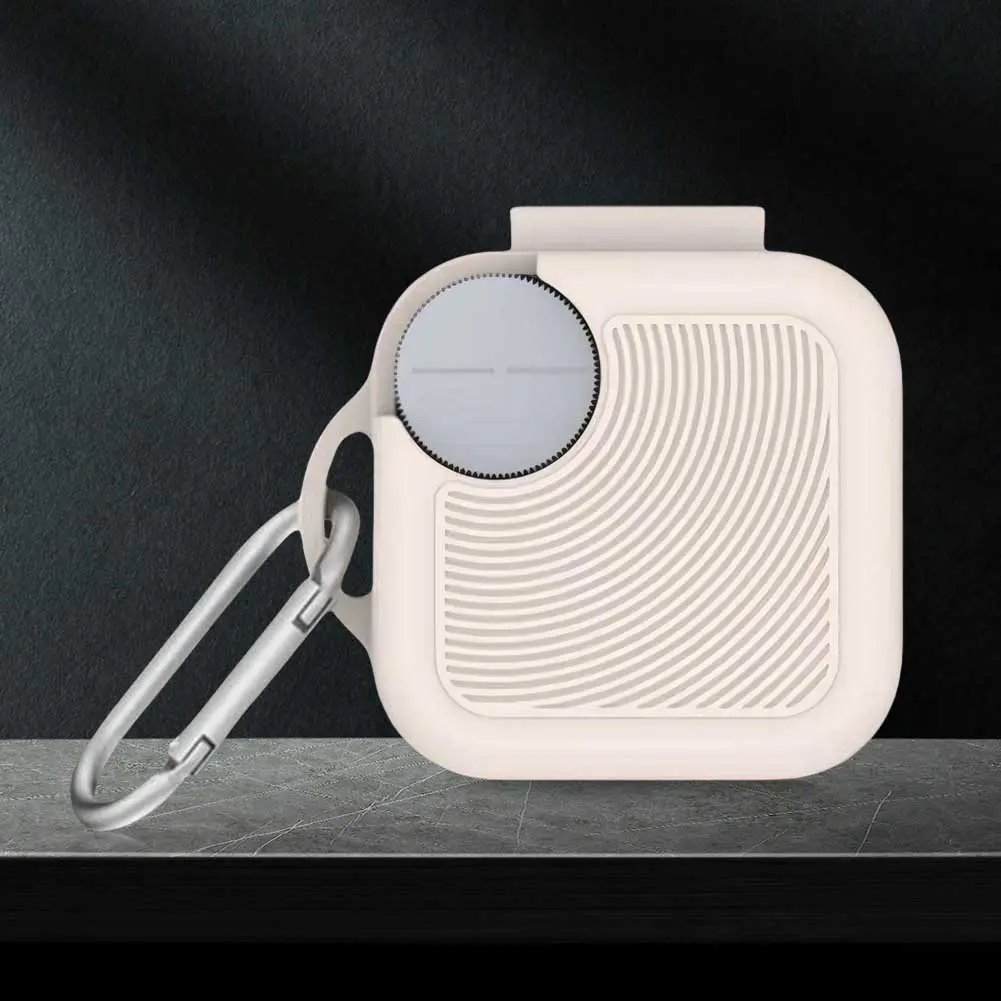 Silicone Earphones Case with Carabiner Full Protections Housing Shockproof Protector Cover Sleeve for CMF by Nothing Buds Pro 2