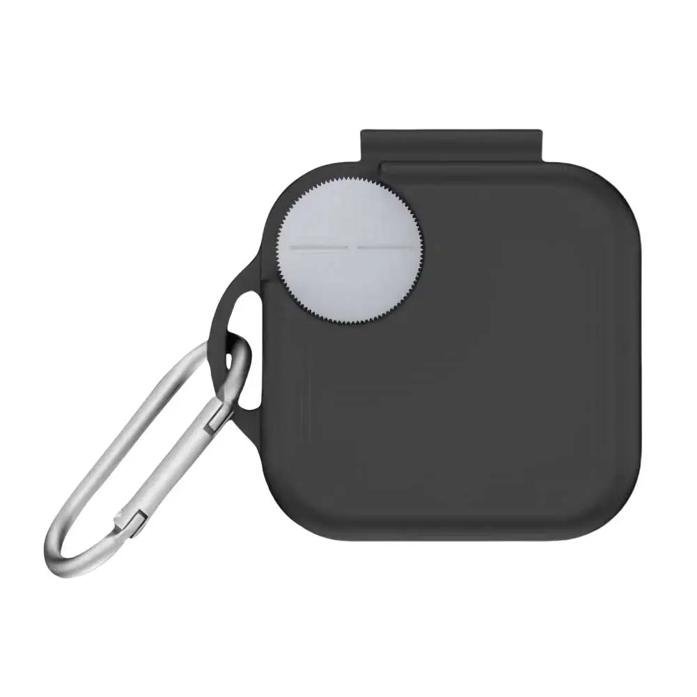 Silicone Earphones Case with Carabiner Full Protections Housing Shockproof Protector Cover Sleeve for CMF by Nothing Buds Pro 2