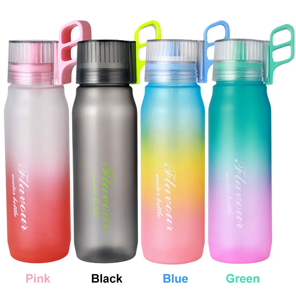 750ml Scent Up Water Kettle with Scent Pod Air Flavored Drinking Bottle Fruit Infuser Water Bottle for Outdoor Camping Travel