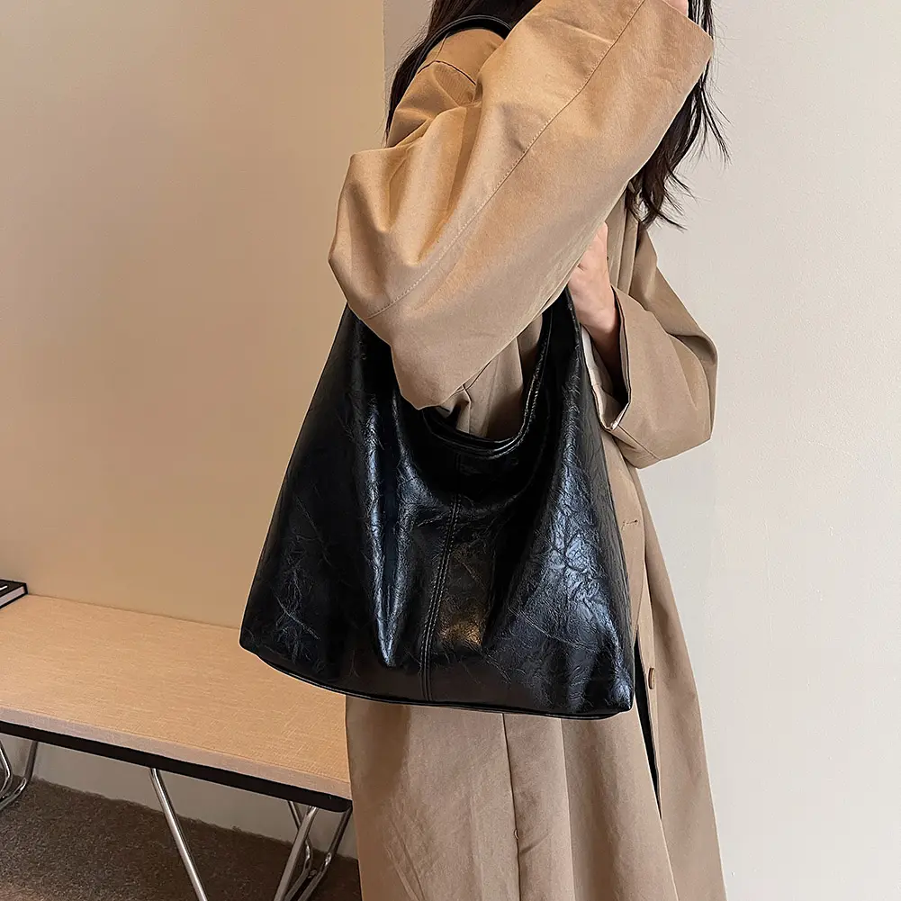Women Soft Underarm Bag Fashion Hobo Bag and Clutch Versatile 2pcs Shoulder Bag and Handbag Set Satchel Hobo Bag Commuting Bag