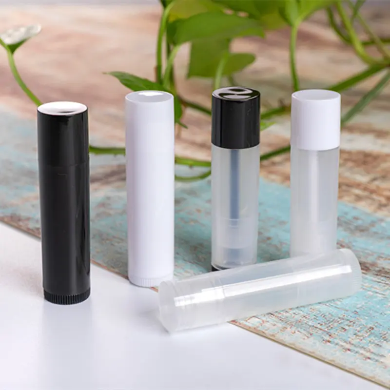 10 Pcs/lot 5ml Lipstick Tube Lip Balm Containers Empty Cosmetic Containers Lotion Container Glue Stick Clear Travel Bottle