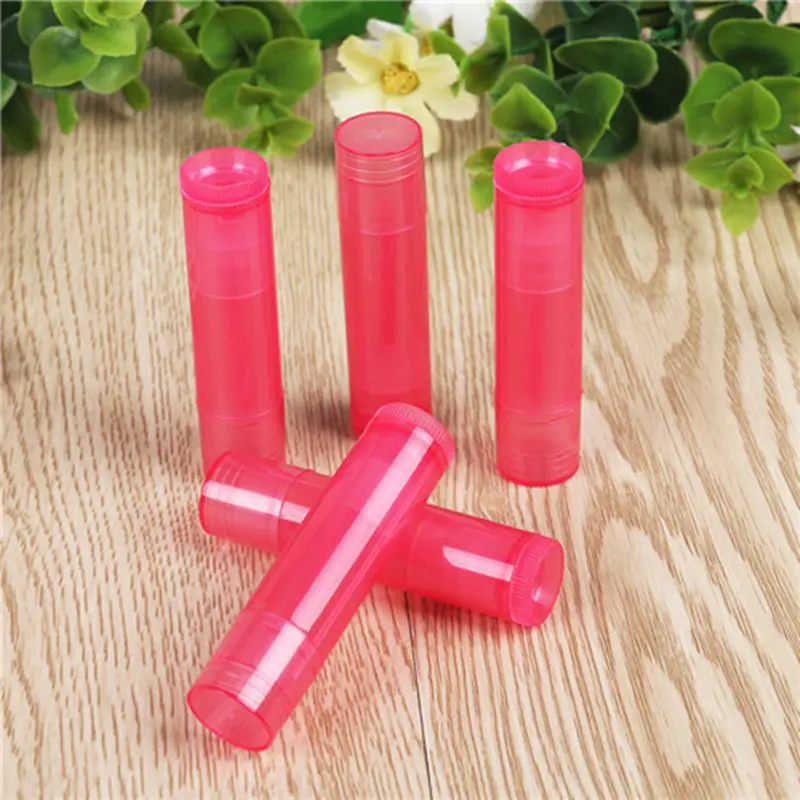 10 Pcs/lot 5ml Lipstick Tube Lip Balm Containers Empty Cosmetic Containers Lotion Container Glue Stick Clear Travel Bottle