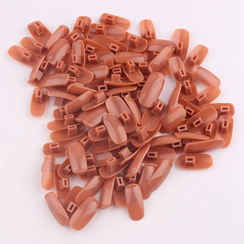 100pcs Nail Tips Professional Nail Art Hands Tool Adjustable Hand Nail Training  DIY Manicure Tool For training