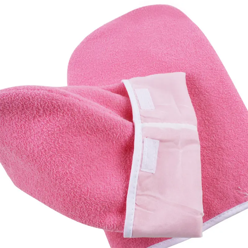 1Pair Nail Paraffin Hands Feet Mitts Infrared Therapy SPA Machine Cotton Glove Skin Care Heat Wax Mitten Nail Art Tools