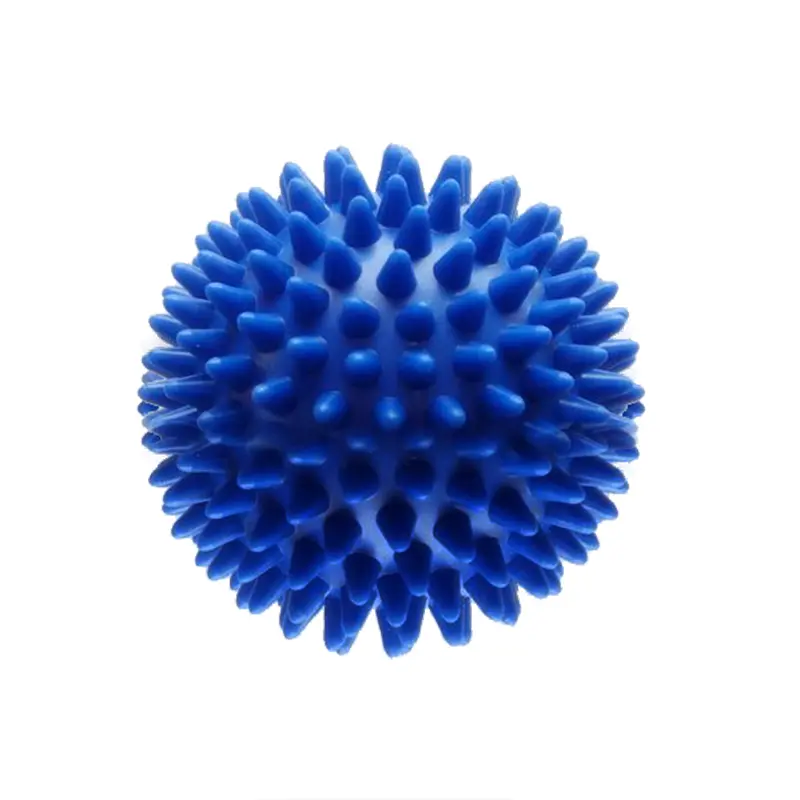 1Pcs 9cm Durable PVC Spiky Massage Ball Trigger Point Sport Fitness Hand Foot Pain Relief Plantar Fasciitis Reliever Hedgehog