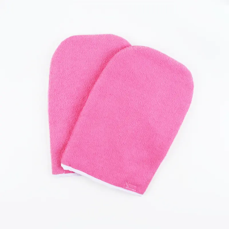 1Pair Nail Paraffin Hands Feet Mitts Infrared Therapy SPA Machine Cotton Glove Skin Care Heat Wax Mitten Nail Art Tools