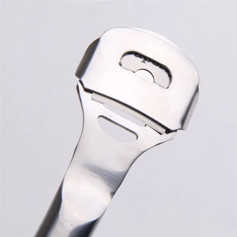 1pc Professional Foot Care Stainless Steel Cuticle Remover Dead Skin Removal Pedicure Skin Hard feet Shaver Foot Care