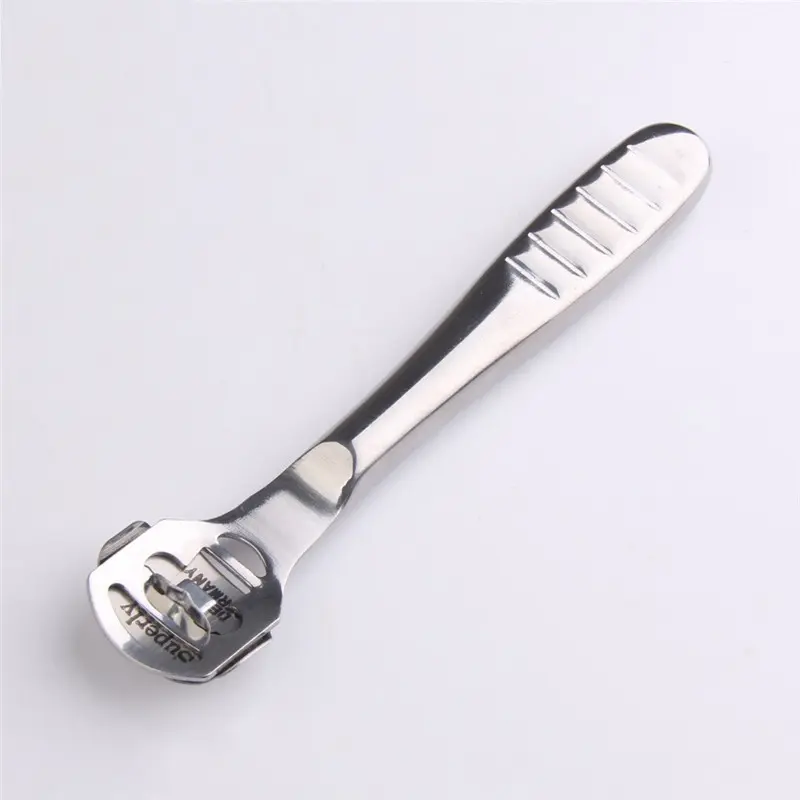 1pc Professional Foot Care Stainless Steel Cuticle Remover Dead Skin Removal Pedicure Skin Hard feet Shaver Foot Care