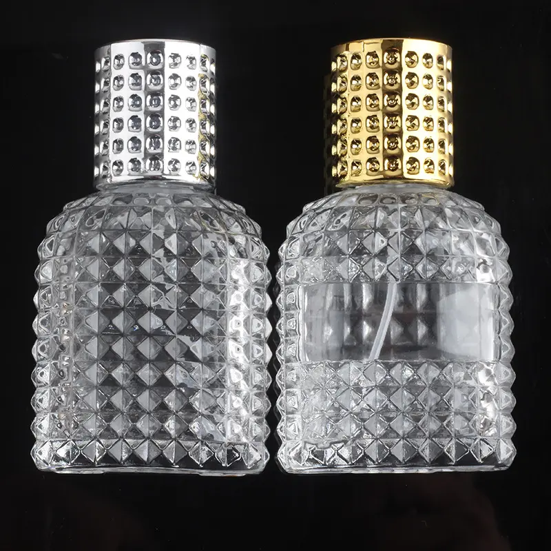 Random Color 30ml Pineapple Portable Glass Perfume Bottle with Spray Empty with Atomizer Refillable Bottles