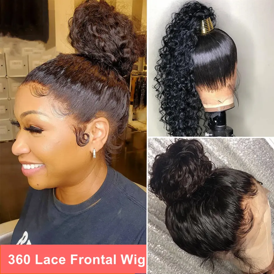 Silkwave 40Inch Water Wave Curly Lace Front Wigs 13x6 Hd Deep Wave Lace Frontal Wig 13x4 Transparent Lace Frontal Human Hair Wig