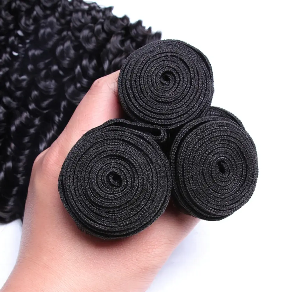 Water Wave Bundles Human Hair 100% Unprocessed Virgin Hair Wet And Wavy Extension Hair 3/4 Bundles Deal Deep Wave Hair Brazilian