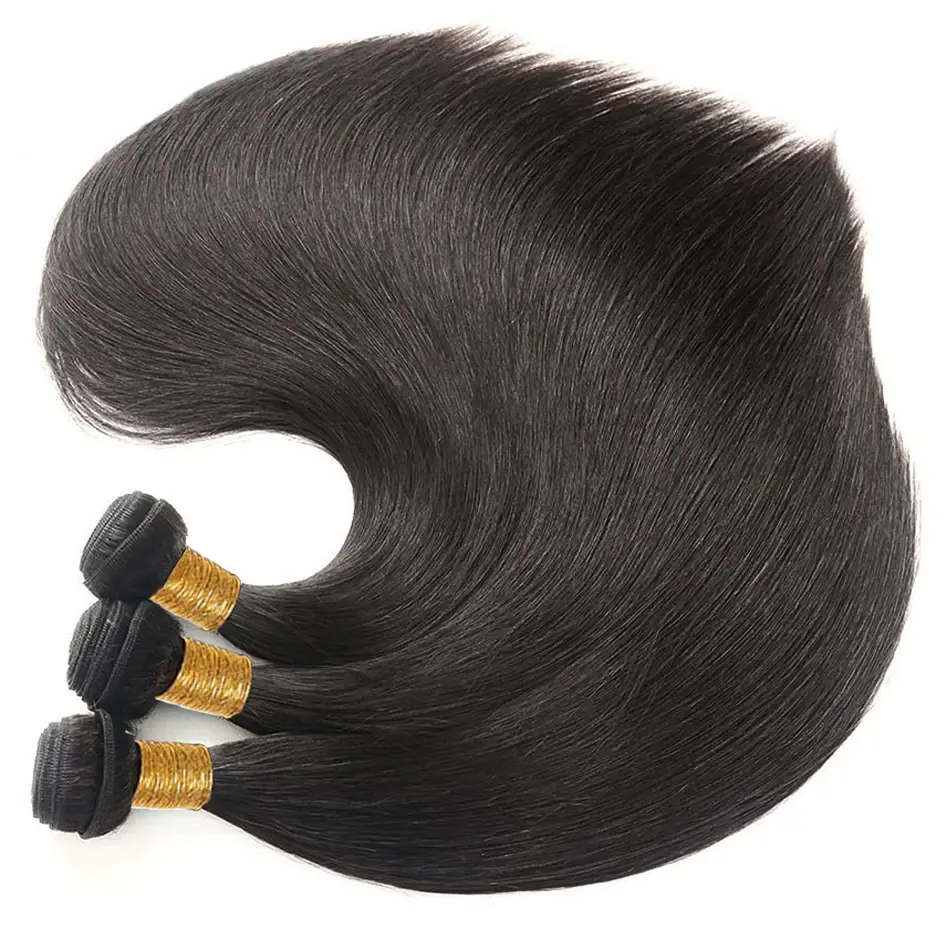 Silkwave Bone Straight Human Hair Bundles Deal Unprocessed Virgin Hair Extensions Long Brazilian Hair Weave Natural 1 3 4 Bundle