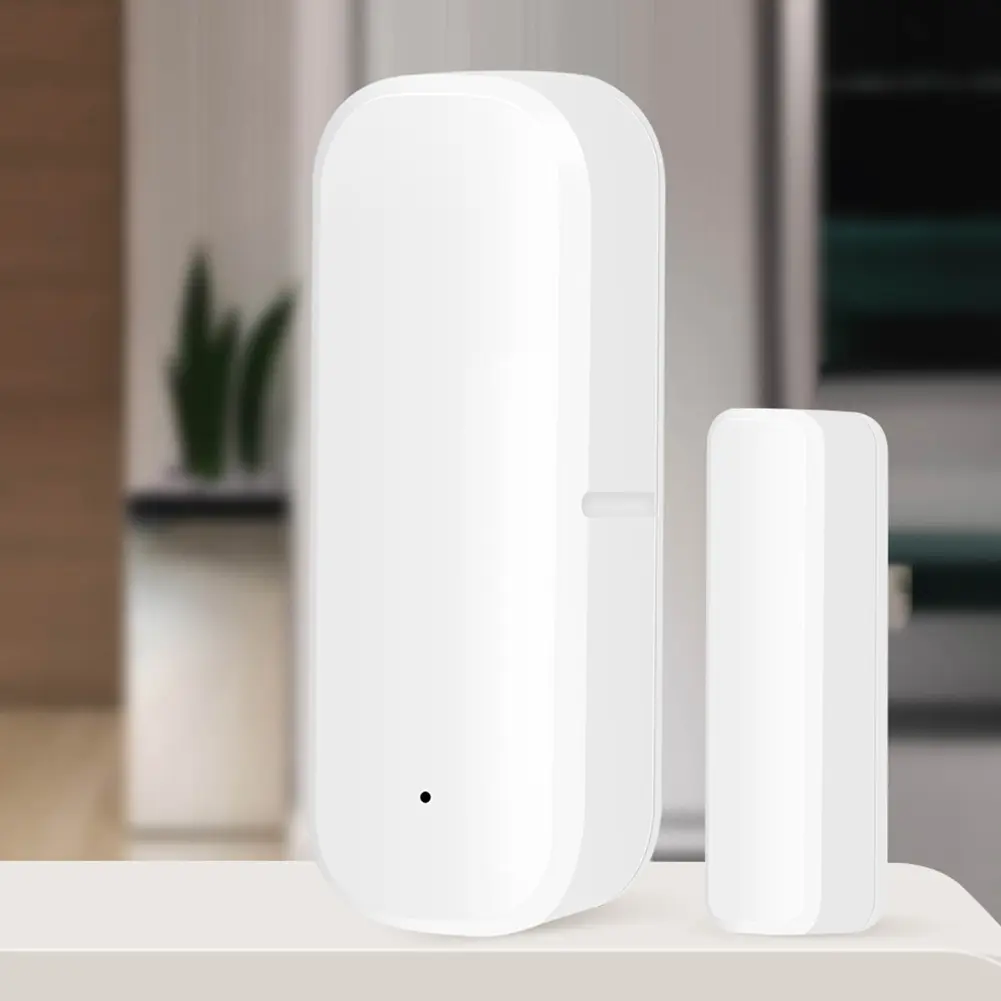 WiFi/Zigbee Smart Door Open/Closed Detector Support for Google Home/Alexa Tuya Window Door Sensor Detector Works With Smart Life