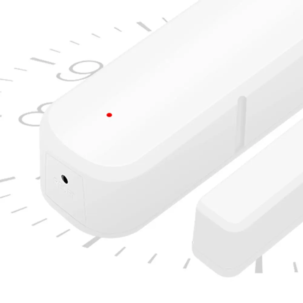 WiFi/Zigbee Smart Door Open/Closed Detector Support for Google Home/Alexa Tuya Window Door Sensor Detector Works With Smart Life