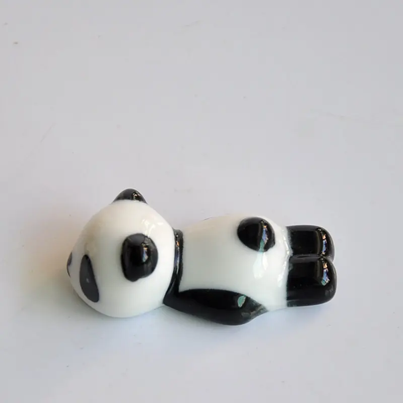 1Pc Nail Brush Pen Rack Ceramic Stand Holder Cute Panda Manicure Nail Art Tool  Cute little bear penholder 3 kinds of styles