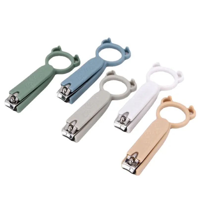 Nail Scissor Cartoon Cute Nail Clippers Cutter Colorful Kid Nail Scissor Clippers Pedicure Toe Nail Trimmer Beauty Manicure Tool