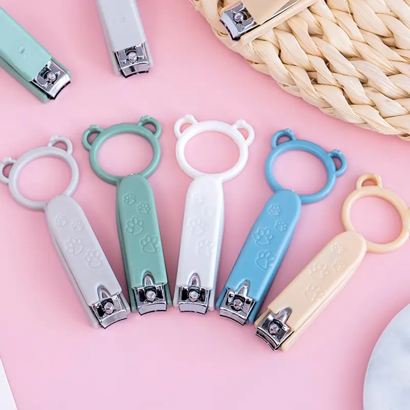 Nail Scissor Cartoon Cute Nail Clippers Cutter Colorful Kid Nail Scissor Clippers Pedicure Toe Nail Trimmer Beauty Manicure Tool