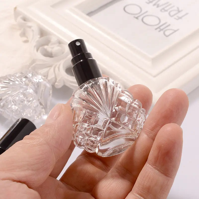 15ml Reusable Perfume Atomizer Liquid  Dispenser Fine Mist Spray Glass Perfume Bottle Travel Packaging Empty Cosmetic Containers