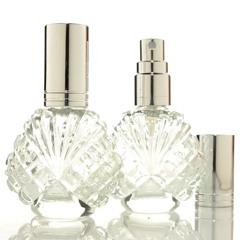 15ml Reusable Perfume Atomizer Liquid  Dispenser Fine Mist Spray Glass Perfume Bottle Travel Packaging Empty Cosmetic Containers