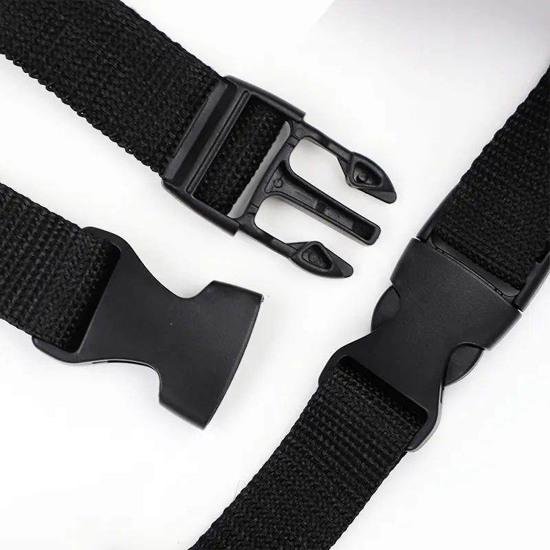Multi-function Large Capacity Black PU Cosmetic Bag Waist Bag Makeup Brush Bag with Belt for Professional Makeup Artist