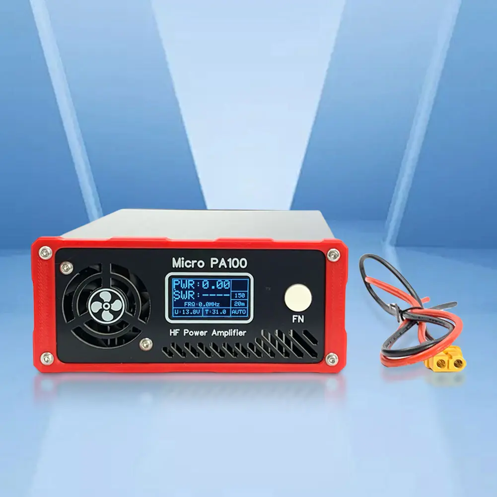 100W HF Power Amplifier Automatic TX/RX LPF Change Shortwave Radio Linear Power Amplifier Transmit/Receive for ICOM/YAESU/XIEGU