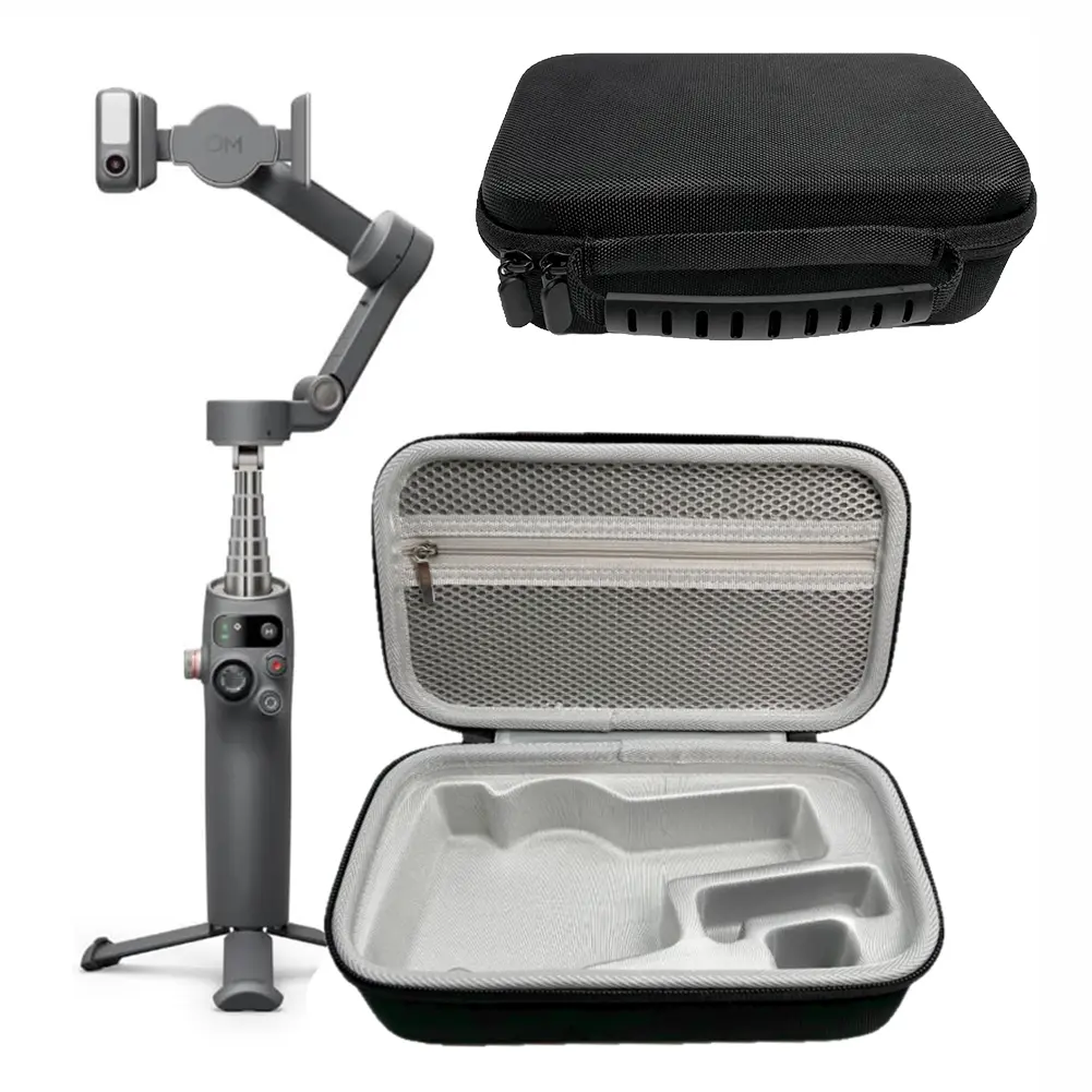 Camera PU Carry Case Waterproof Portable Camera Travel Bag Handheld Gimbal Storage Bag Smartphone Gimbal Stabilizer Accessories