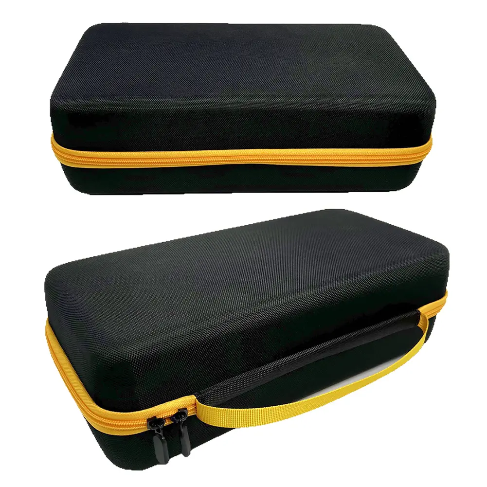 Car Vacuum Hard Case Dual Zipper Hard Storage Case Handheld Car Vacuum Storage Bag for Fanttik Slim V8/V10 Accessories
