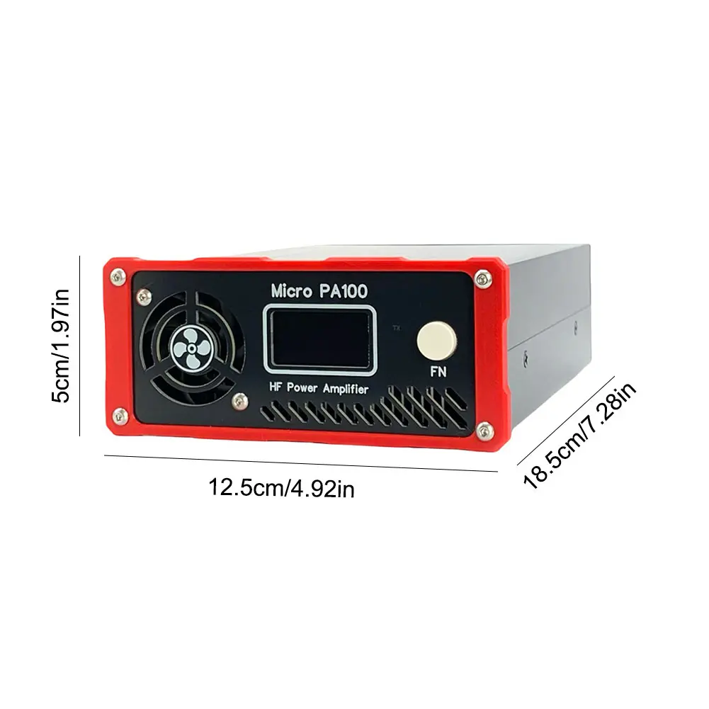 100W HF Power Amplifier Automatic TX/RX LPF Change Shortwave Radio Linear Power Amplifier Transmit/Receive for ICOM/YAESU/XIEGU
