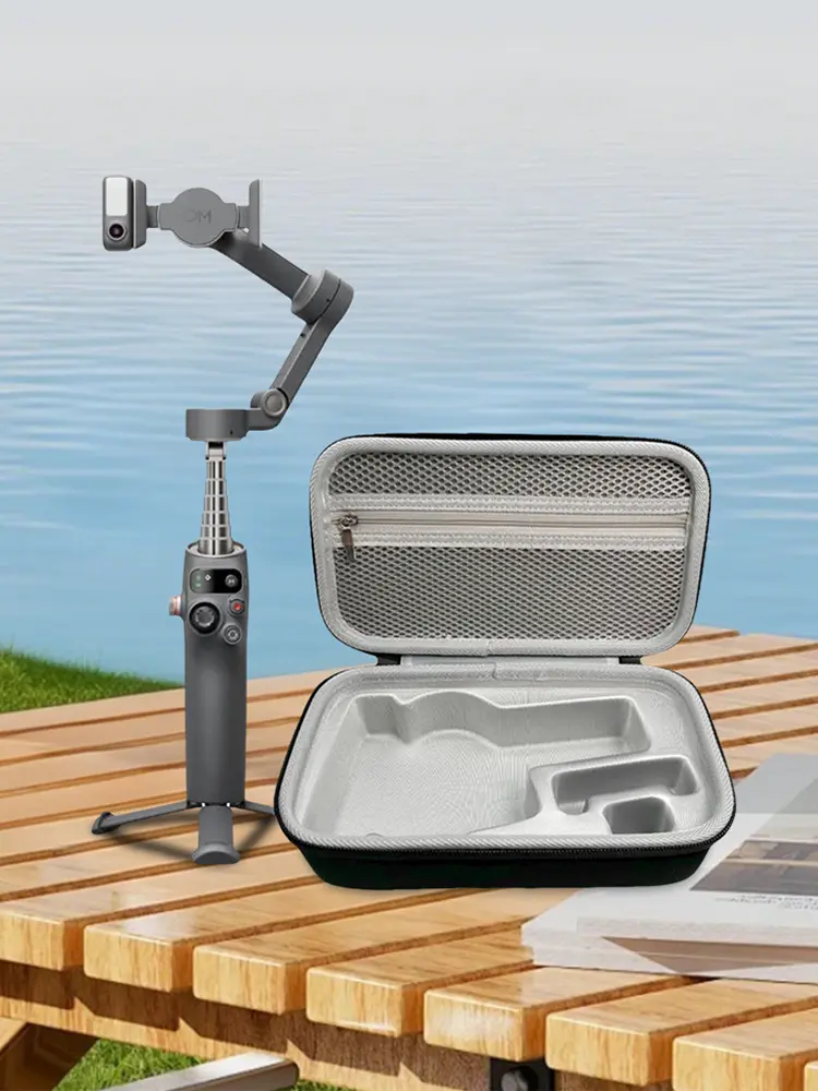 Camera PU Carry Case Waterproof Portable Camera Travel Bag Handheld Gimbal Storage Bag Smartphone Gimbal Stabilizer Accessories