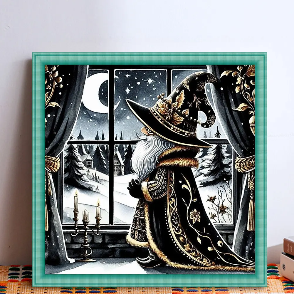 Winter Printed Cross Stitch Kit DIY 11CT Embroidery Craft Set Home Decoration