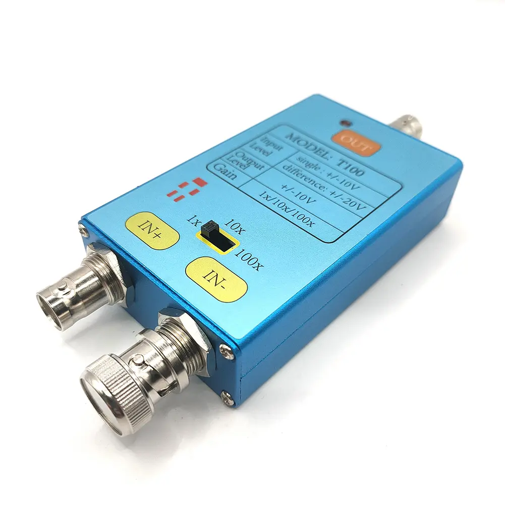 10M Bandwidth Oscilloscope Battery Powered Oscilloscope Accessories Low Noise for Maintenance Personnel for Electronic Engineers