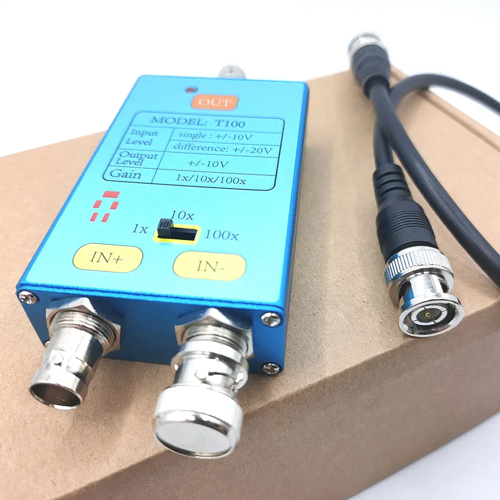 10M Bandwidth Oscilloscope Battery Powered Oscilloscope Accessories Low Noise for Maintenance Personnel for Electronic Engineers
