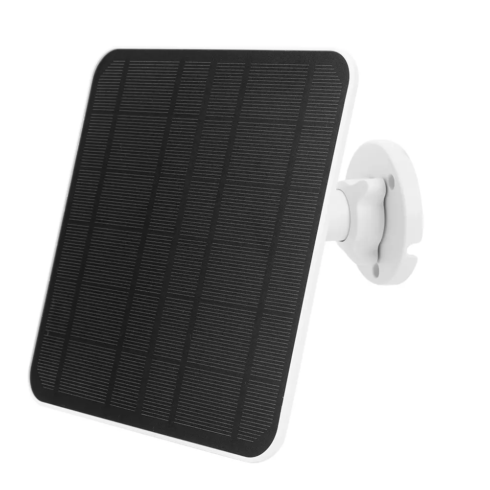 5V 6W Solar Panel IP65 Waterproof Camera Solar Panel 9.8 Ft Charging Cable 360°Adjustable Mounting for Eufycam 3/3C/2/2C/2 Pro