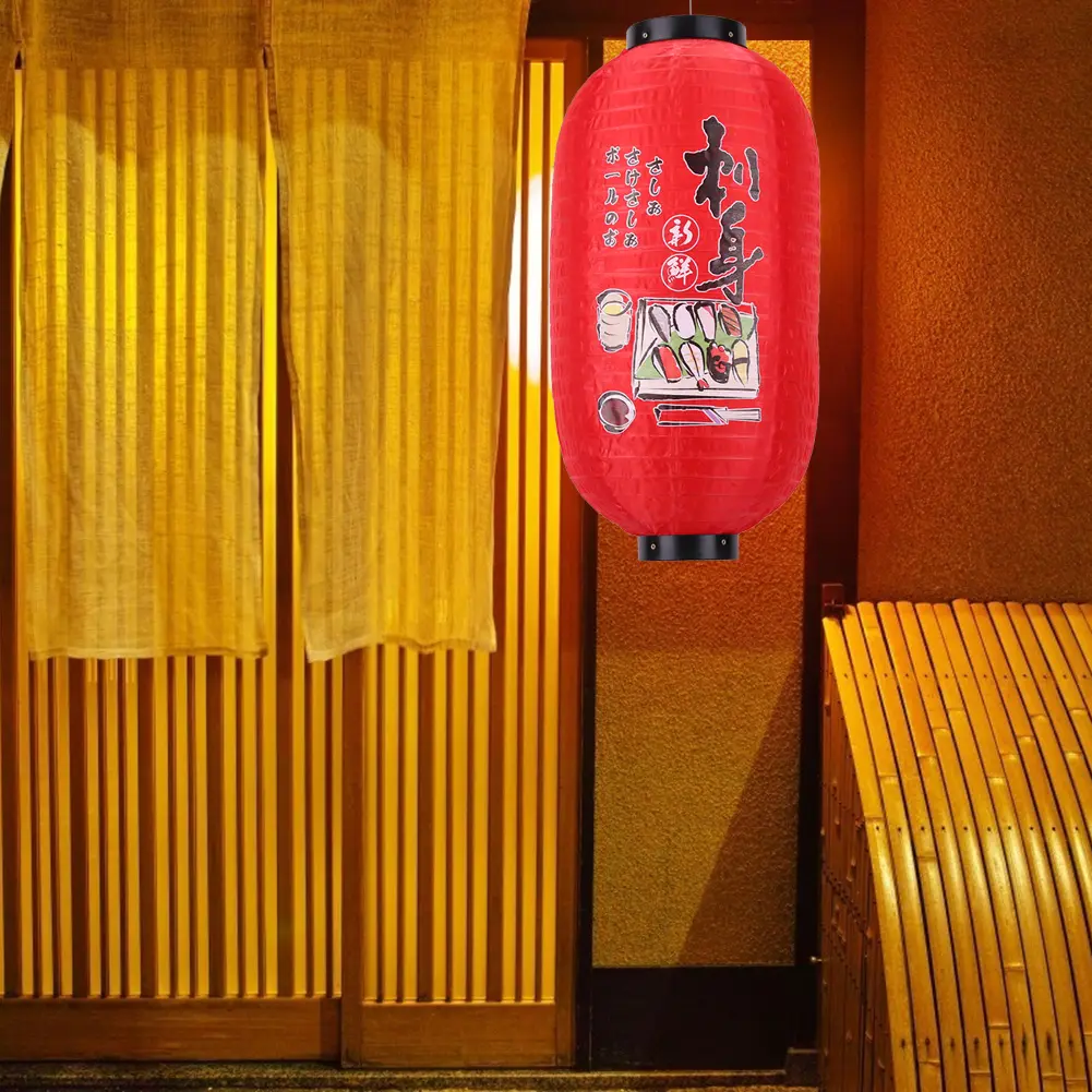 2Pcs Japanese Restaurant Pub Home Decoration Supplies Restaurant Bar Lantern Festival Hanging Supplie