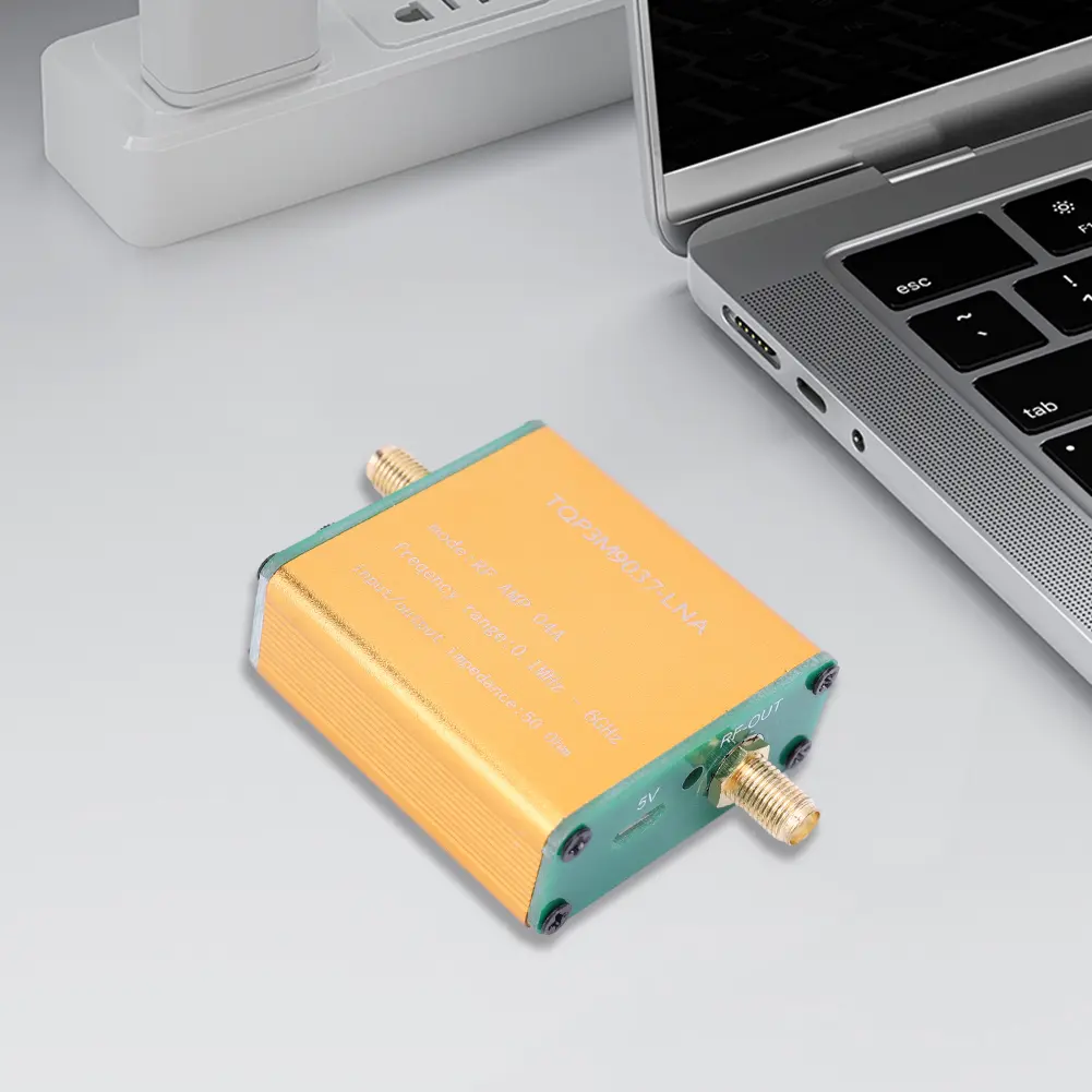 100K-6GHz Full Band Low Noise Amplifier 20dB High Gain LNA RF Power Preamplifier Wide Frequency Range for Software Defined Radio
