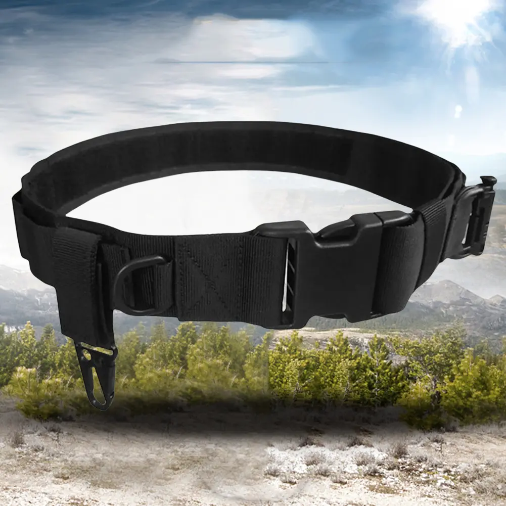MOLLE Modular Belt Quick Release Molle Battle Belt Multifunctional Outdoor Waist Belts for Outdoor Military Activities