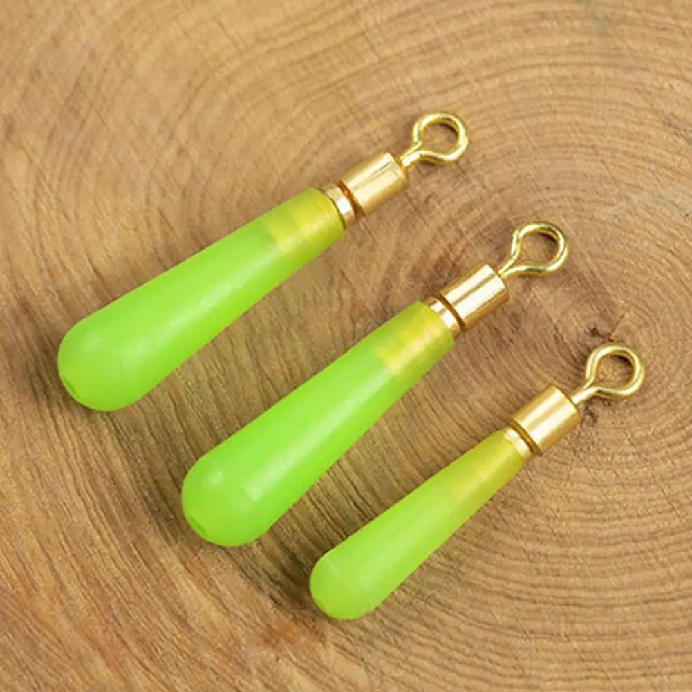 30Pcs Fishing Drift Float Silicone Fast Sub Wire Double Rotating Rings Anti-Knot Rotary Floating Seat Seat Fishing Tools
