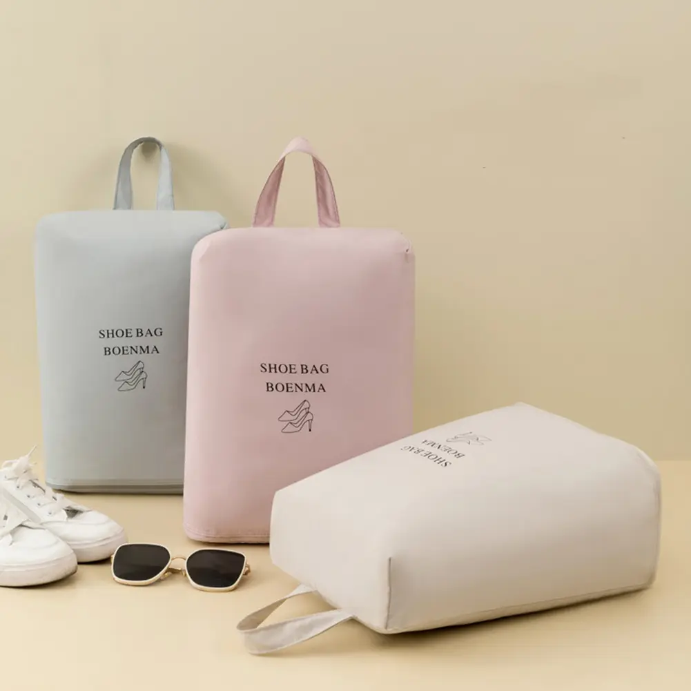 Portable Shoe Pouches Organizer Waterproof Shoes Travel Storage Bag Dust-Proof Portable Shoe Sorting Pouch for Men Women Travel