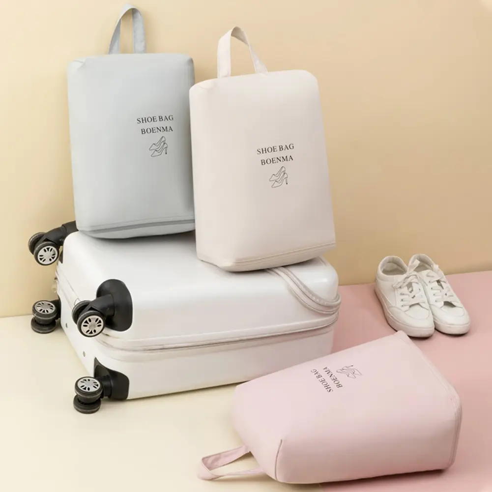 Portable Shoe Pouches Organizer Waterproof Shoes Travel Storage Bag Dust-Proof Portable Shoe Sorting Pouch for Men Women Travel