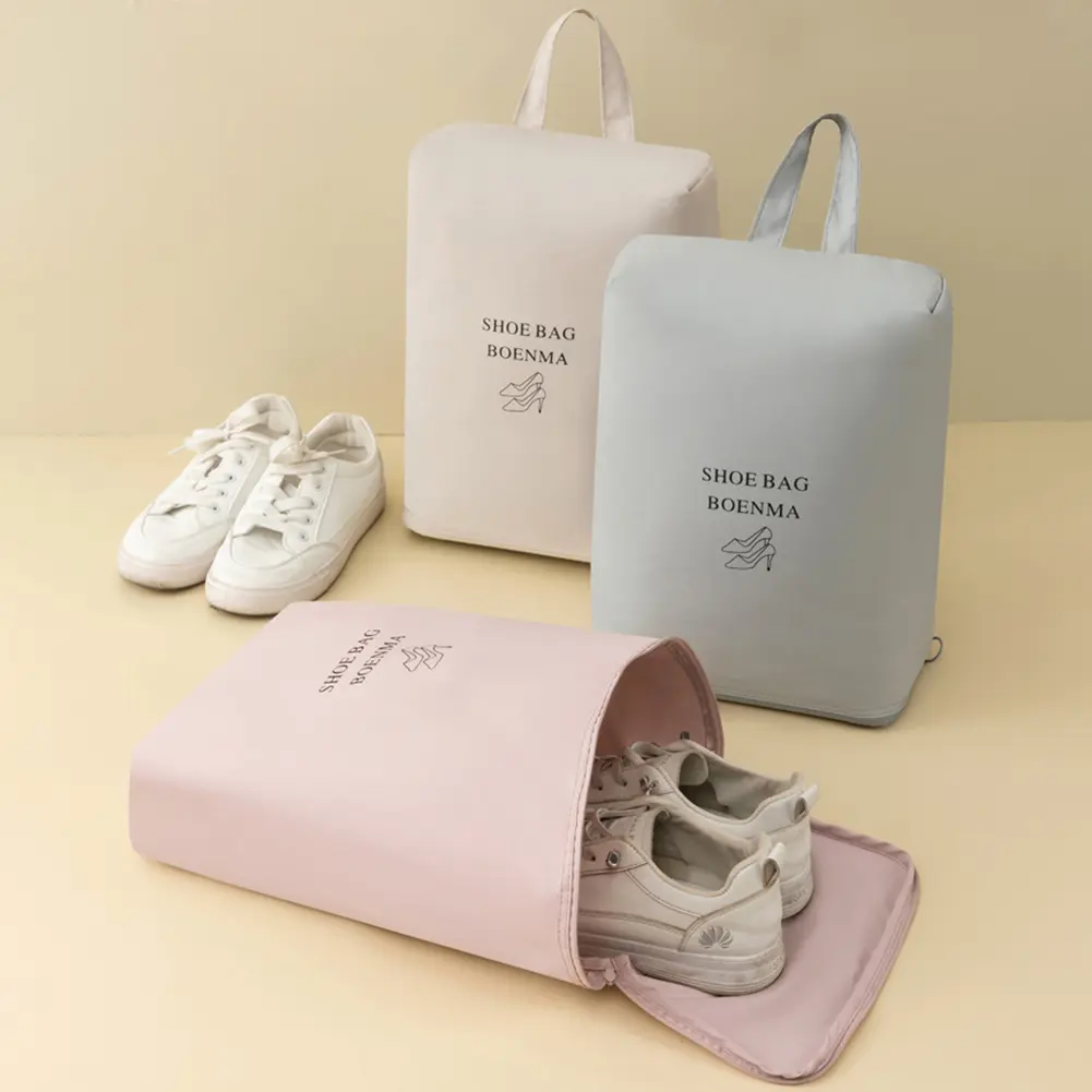 Portable Shoe Pouches Organizer Waterproof Shoes Travel Storage Bag Dust-Proof Portable Shoe Sorting Pouch for Men Women Travel