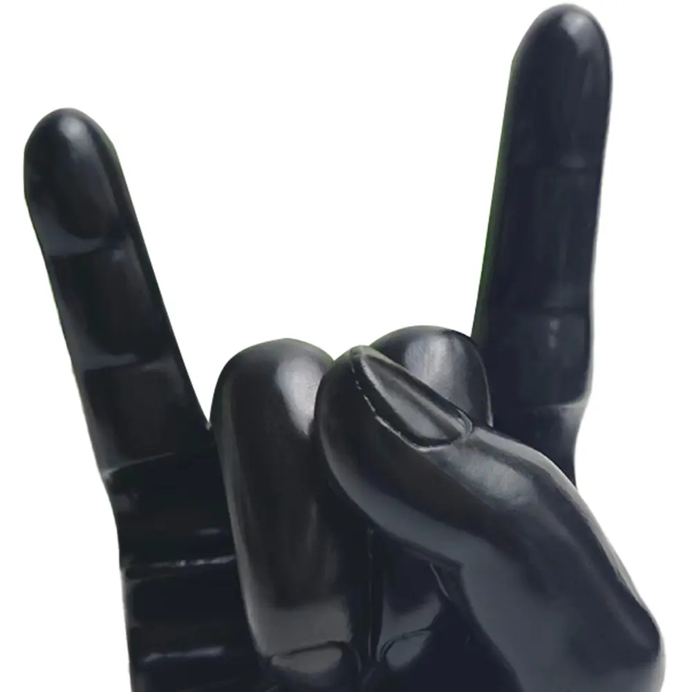 Creative Rock Hand Drum Stick Holder Resin Drumstick Holder Drumstick Display Stand Rack Home Decoration Funny Gift for Drummer