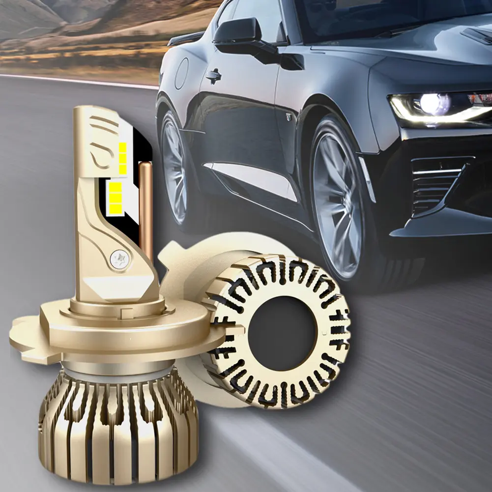 2Pcs LED Headlight Bulbs 200W 20000LM H11 Fog Lights IP68 Waterproof Car LED Headlight DC 9-16V LED Headlamp 6000K