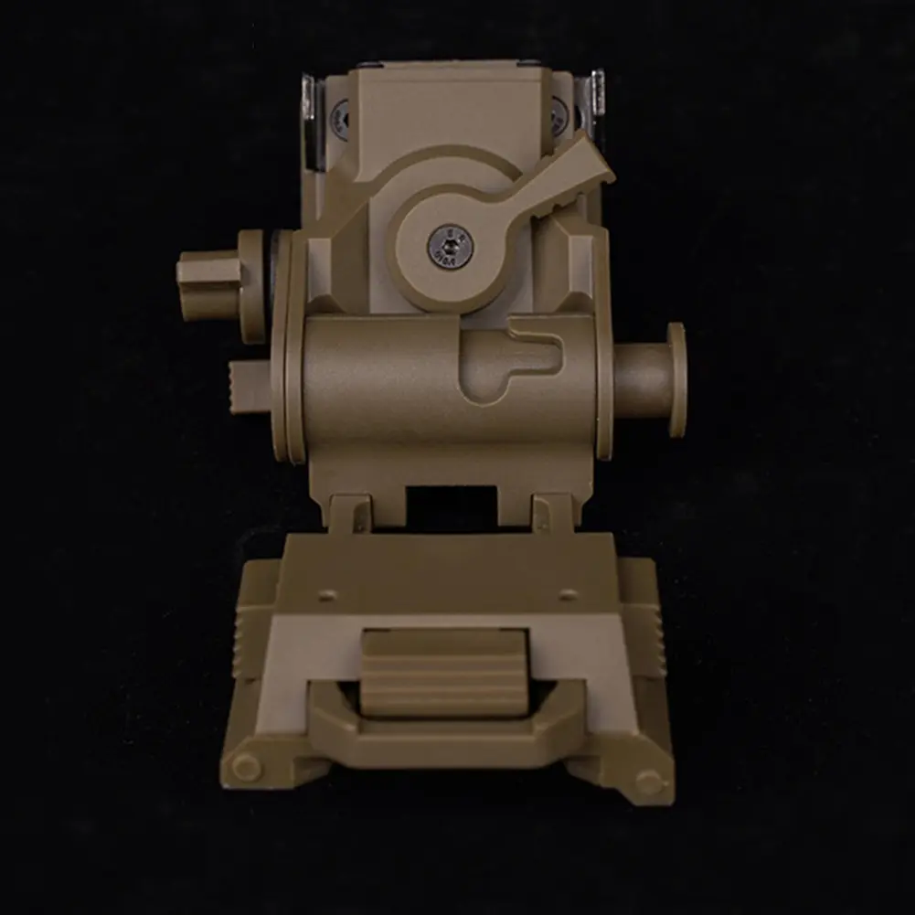 L4G24 NVG Mount Bracket Holder Foldable NVG Helmet Mount Night Vision Goggles Mount for PVS15 PVS18 PGPNVG18 Goggles