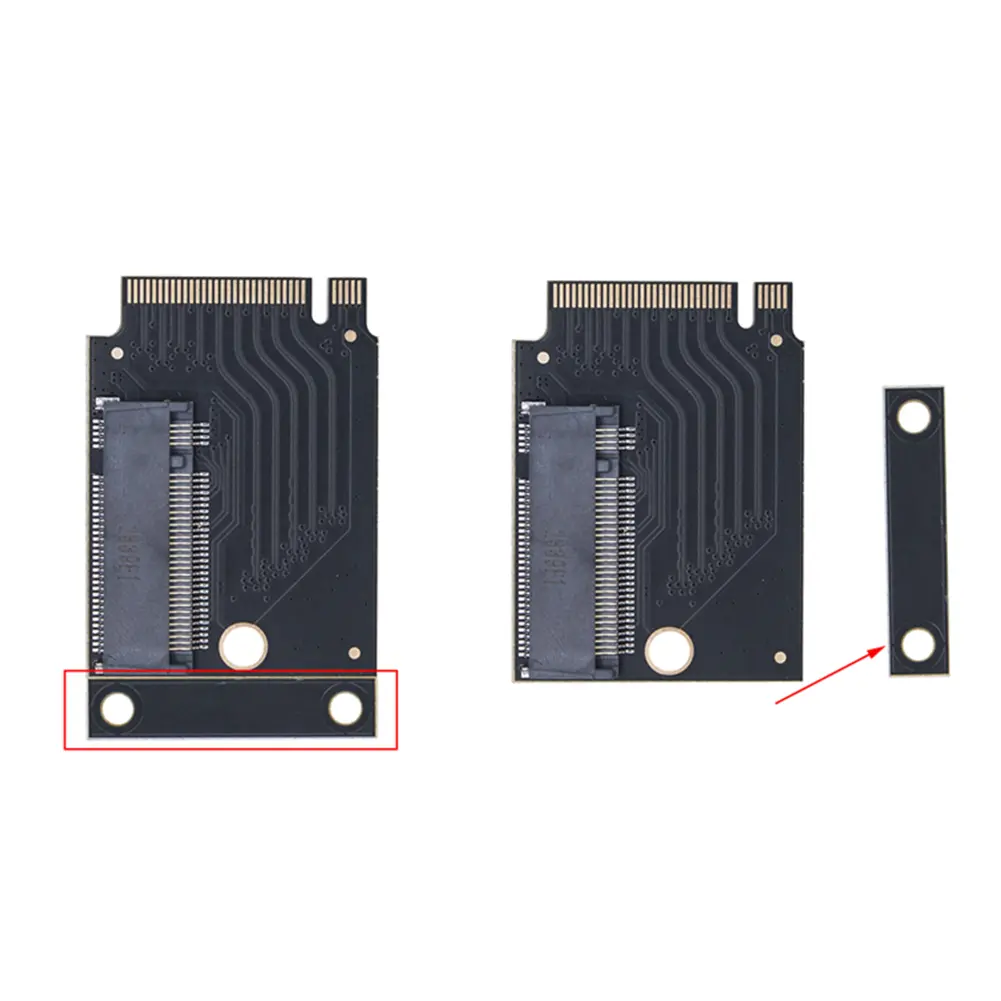 PCIe 4.0 M.2 M.2 Transfercard Modified M.2 Hard Drive 90 Degrees SSD Adapter M.2 Modification Board for ASUS Rog Ally Handheld