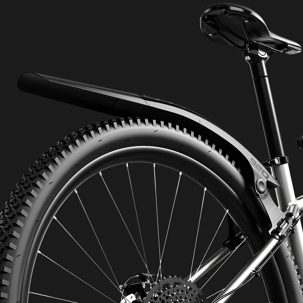 Bicycle Front Rear Mud Guard Adjustable Bike Front Rear Mudguard Bike Hard Shell Mudguard for MTB Mountain Bike Road Bike
