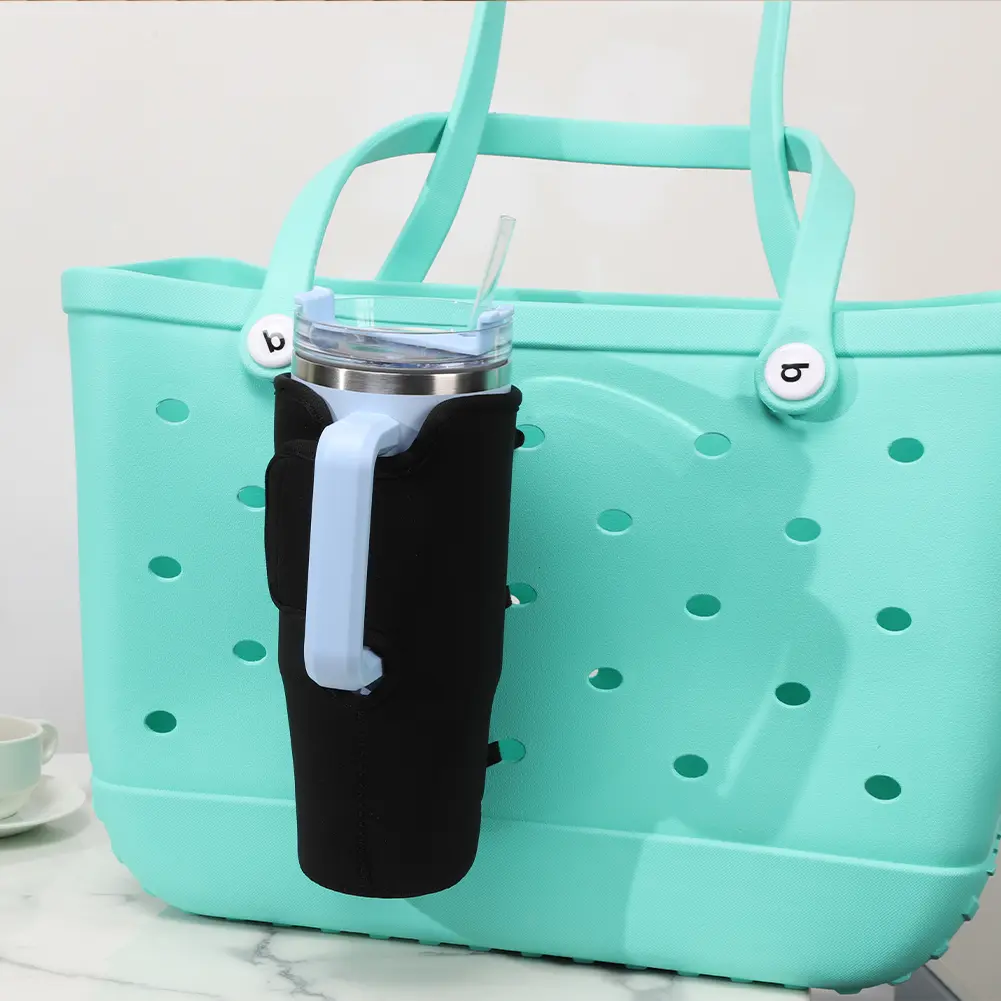 Cup Holder for Bogg Bag Drink Cup Holder Adjustable Water Bottle Holder Versatile Portable Cup Sleeve for Stanley Water Bottle