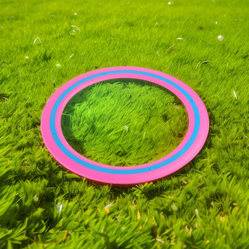 25cm Flying Disc Portable Sports Play Discs Versatile Throwing Catching Disc Playing Flying Saucer for Family Game
