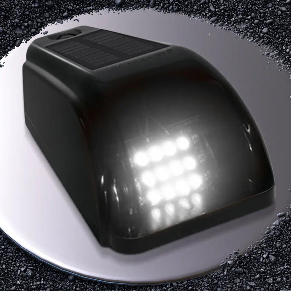 LED Solar Powered Cab Lights Wear Resist Wireless Truck Roof Lights Universal Alarm Lamp for Pickup Trucks SUV Motorcycles